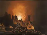 Untitled by Egbert van der Poel, oil on panel, offered Sep 2022