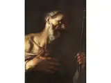 Bildnis des Heiligen Hieronymus by Mattia Preti, oil on canvas, sold Jun 2023