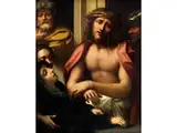 Ecce Homo by Correggio, oil on panel, offered Mar 2026