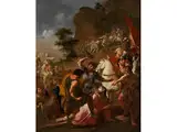 Christus auf dem Kreuzweg by Martino Altomonte, oil on canvas, offered Jul 2015