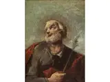 Bildnis des Heiligen Joseph by Francesco Guardi, oil on canvas, offered Jun 2023