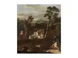 Bain de Femmes by Étienne Jeaurat, oil on canvas, offered Dec 2023
