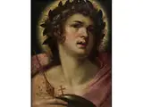 Christus als Salvator Mundi by Otto van Veen, oil on canvas, sold Jul 2018