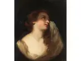 Portrait der Lady Hamilton by Joshua Reynolds, oil on canvas, sold Jun 2025