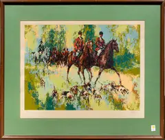 Untitled by Mark King, serigraph, sold Jul 2024