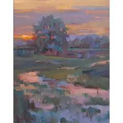 Untitled by Scott Brough, oil on canvas, sold Aug 2024