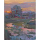 Untitled by Scott Brough, oil on canvas, sold Aug 2024