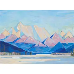 Untitled by Haakon Ensign, oil on panel, sold Aug 2024