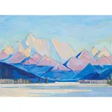 Untitled by Haakon Ensign, oil on panel, sold Aug 2024