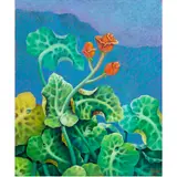 Native Flower by Haattakitkosol Somchai, 1981, oil on canvas, sold Aug 2024