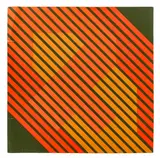 Linear Abstract Composition by Elaine Lustig Cohen, 1973, Screenprint in Colors, sold Nov 2025