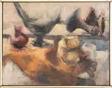 Still Life Sand #1 by Beatrice G. Epstein, Oil on Canvas, sold Nov 2025