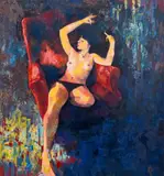 Transcendence by Robin Urbani, Oil on Canvas, sold Nov 2025