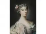 Bildnis der Enrichetta Anna Sofia di Modena by Rosalba Carriera, pastel, sold Jul 2018