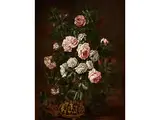 Stillleben mit Rosen und Schildkröte by Bartolomeo Ligozzi, oil on canvas, offered Mar 2015