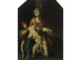 Untitled by Marco Antonio Bassetti, oil on panel, offered Sep 2019