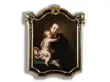 Heiliger Antonius by Antonio Bellucci, oil on canvas, sold Dec 2024