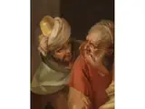Zwei Charakterköpfe by Francesco Zugno d. J., oil on canvas, offered Sep 2023