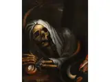 Memento Mori by Jacopo Ligozzi, oil on canvas, offered Dec 2019