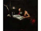 Der Heilige Hieronymus by Francesco Bassano d. J., oil on canvas, sold Dec 2019