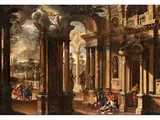 Untitled by Pietro Gaspari, oil on canvas, offered Sep 2022