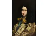 Portrait Eines Edelmannes by Jacob Ferdinand Voet, oil on canvas, offered Jun 2024