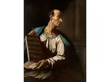 Der Prophet Habakuk by Girolamo Troppa, oil on canvas, offered Jun 2022