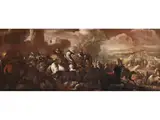Schlacht vor Einer Stadt by Marzio Masturzo, oil on canvas, offered Mar 2023