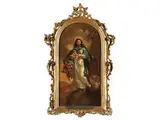 Bozzetto Maria Assunta des Altares in Vicenza by Giovanni Battista Tiepolo, oil on canvas, sold Jul 2020