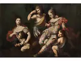 Untitled by Giovanni Domenico Ferretti, oil on canvas, offered Dec 2022