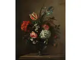 Blumenstillleben by Nicolas Baudesson, oil on canvas, offered Sep 2019