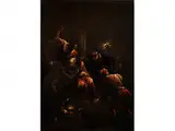 Die Dornkrönung by Francesco Bassano d. J., oil on canvas, sold Sep 2015