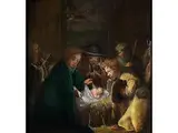 Anbetung der Hirten by Benjamin Gerritsz Cuyp, oil on panel, offered Dec 2015