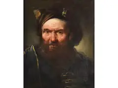 Bildnis Eines Italienischen Edelmannes by Giuseppe Nogari, oil on canvas, offered Dec 2025