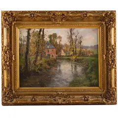 Untitled by Frederic Charles Vipont Ede, Oil on canvas, sold Dec 2025