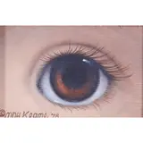 Untitled (Eye) by Margaret Keane, 1978, oil on masonite, sold Aug 2024