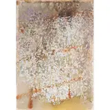 Blossoming Moments by Mark Tobey, 1971, silkscreen on Arches, sold Aug 2024
