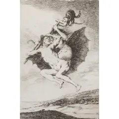Untitled by Francisco Goya, etching and aquatint, sold Aug 2024