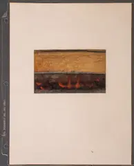 Untitled (Landscape Scene) by Maurice Sievan, 1970, Watercolor on Paper, sold Nov 2025
