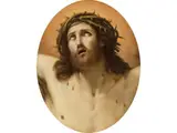 Christus mit der Dornenkrone by Guido Reni, oil on canvas, offered Mar 2024