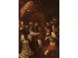 Untitled by Agostino Carracci, oil on panel, offered Sep 2022