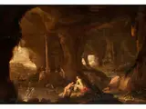 Grotte by Abraham van Cuylenborch, oil on panel, offered Jul 2020