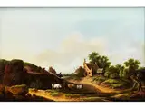 Bukolische Landschaft by Maria Dorothea Wagner, oil on canvas, offered Jun 2016