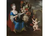 Marie de Bourbon by Pierre Gobert, oil on canvas, sold Mar 2026