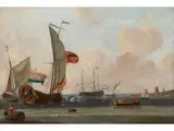 Untitled by Hendrik Rietschoof, oil on canvas, sold Sep 2022