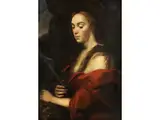 Die Büssende Maria Magdalena by Erasmus Quellinus d. J., oil on panel, offered Sep 2025