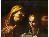 Allegorie des Gehörs by Pier Francesco Mola, oil on canvas, offered Sep 2025