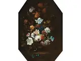 Blumenstillleben by Margherita Caffi, oil on canvas, sold Dec 2018