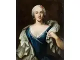 Bildnis Einer Edelfrau by Jacopo Amigoni, oil on canvas, offered Dec 2025