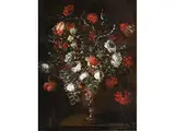 Blumenstillleben by Margherita Caffi, oil on canvas, offered Sep 2023